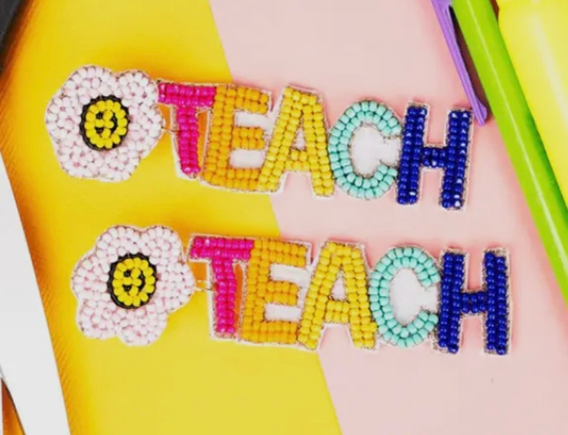 Teach Earrings