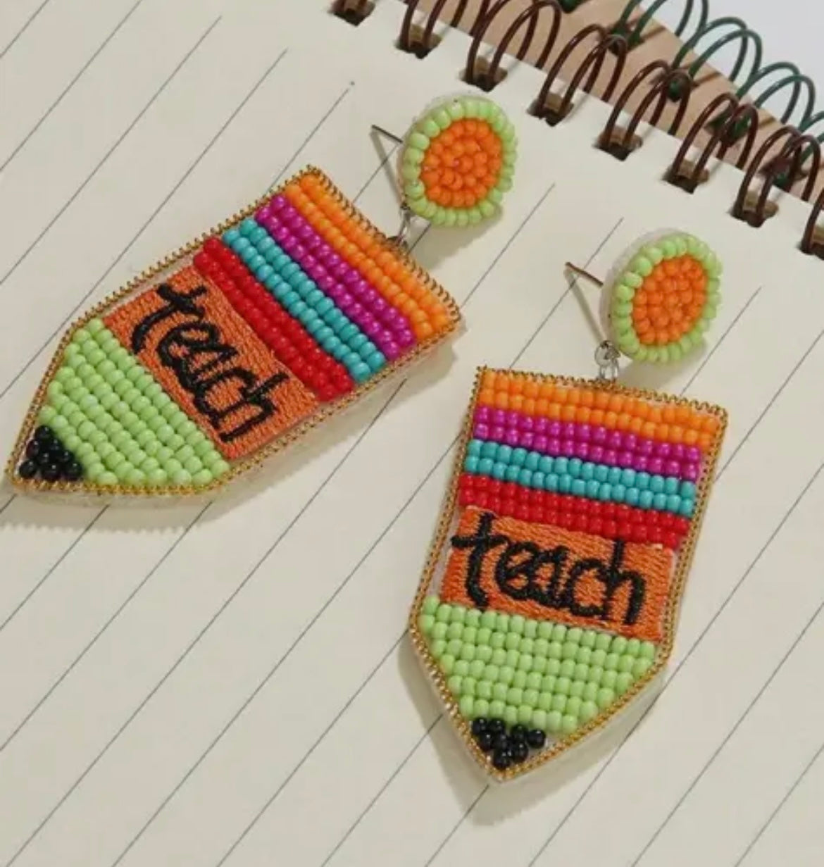 Teach Earrings