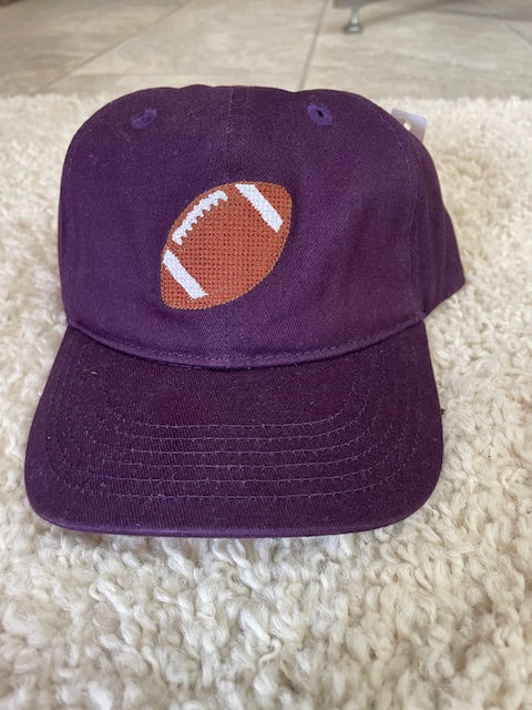 Purple Football hat